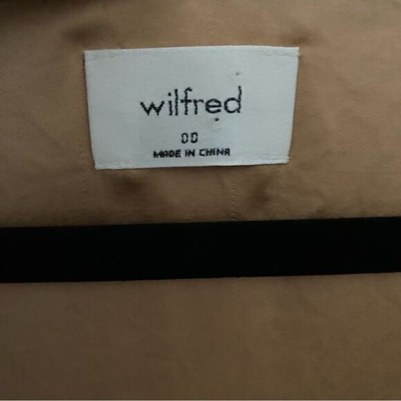 Aritzia Wilfred Cupro Satin Longsleeve Mini Dress Women Size 00 - Picture 8 of 9